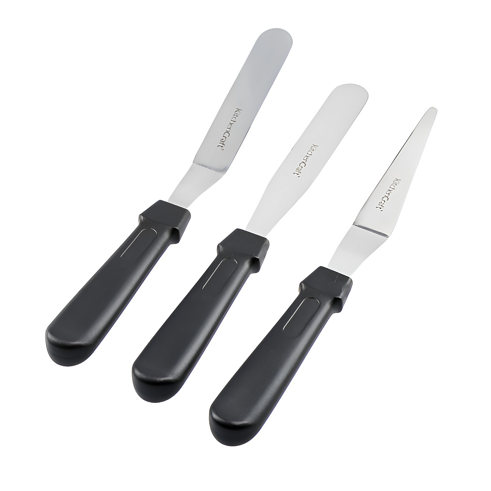  Набор из 3 мастихинов KC сталь Арт.: SDISPK3PC