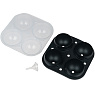 Форма для льда малая на 4 шара black Арт.: HJ-IM01 BLACK