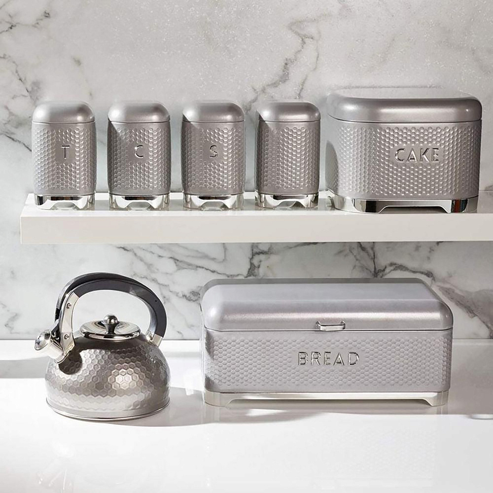 Kitchen Craft Емкость для хранения кофе Textured Grey Арт.: LOVCOFFEEGRY