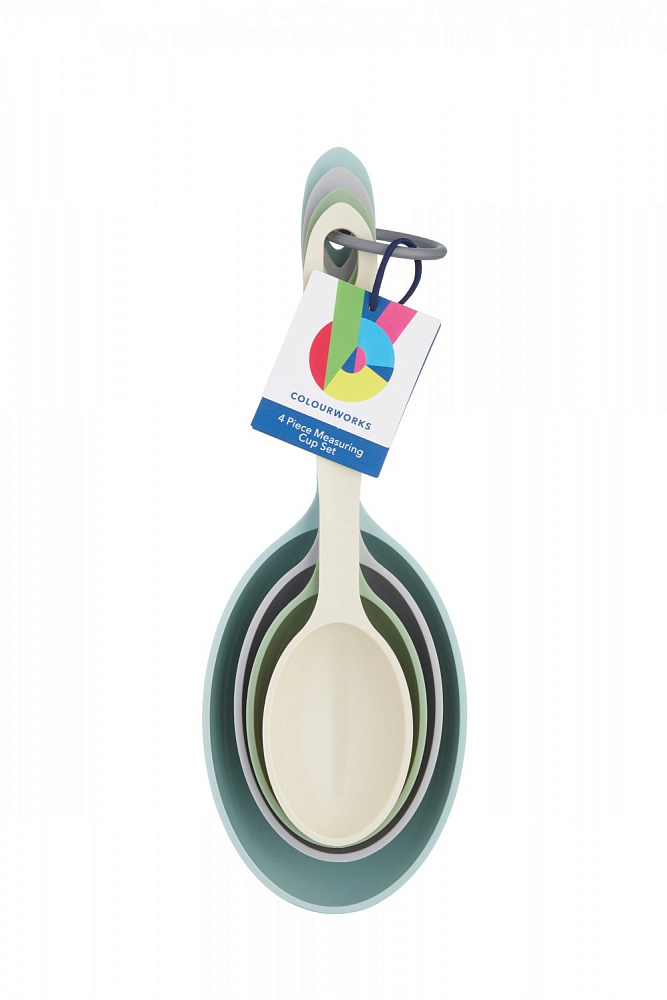 Kitchen Craft Набор мерных ложек 4 шт Colourworks Classics Арт.: CWCLMCUPSET