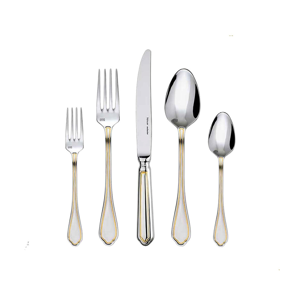 Набор десертных приборов FLORENCE GOLD 18 шт Арт.: H52433