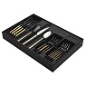 Набор десертных приборов MILANO GOLD 18 шт Арт.: H50933