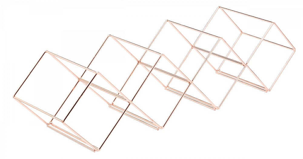  Kitchen Craft Стойка винная медная Арт.: BCWRWIRECOP