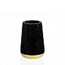 Andrea House Стакан для зубных щеток Black Marble and Gold Арт.: BA19073