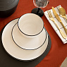 Сервиз обеденный фарфоровый Mikasa Limestone 12шт, белый Арт.: MKLIMESTN12PC