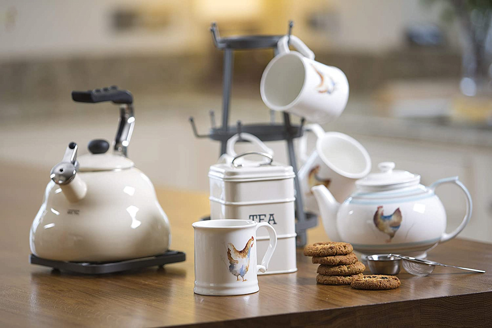 Kitchen Craft Ёмкость для хранения чая Living Nostalgia creamy Арт.: LNTEACRE
