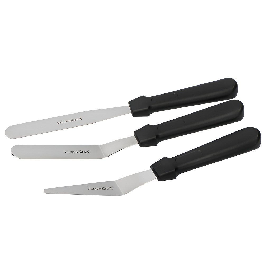  Набор из 3 мастихинов KC сталь Арт.: SDISPK3PC