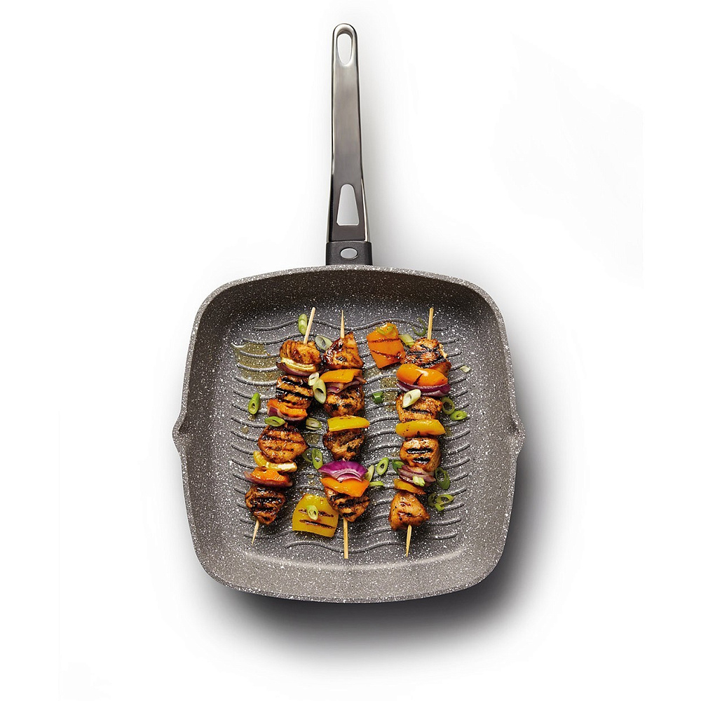  Kitchen Craft Сковорода гриль 28 см Арт.: MCMGP28