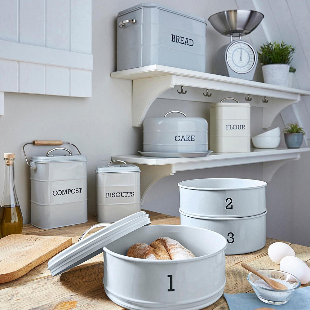  Kitchen Craft Емкость для хранения чая Living Nostalgia Арт.: LNTEAGRY